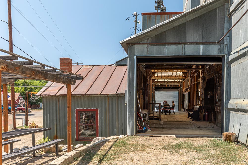 Breezeway in Historic Granary in Hayden.
